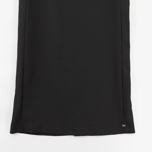 Ottod'Ame Shift Dress 6 Black Sleeveless Minimalist - Picture 5 of 16